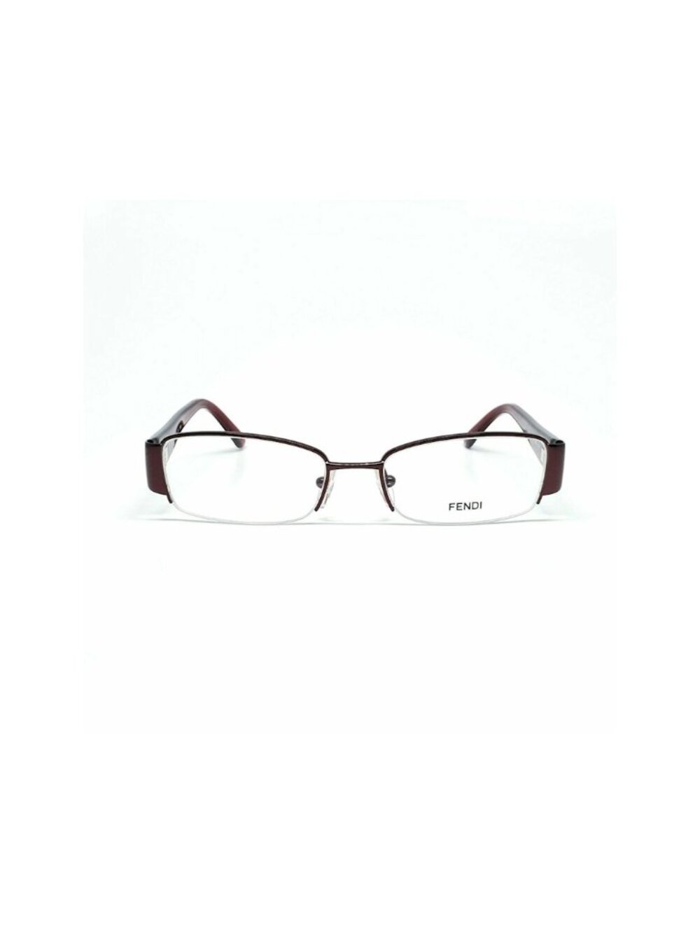Fendi Optical Eyeglasses F894 617 Red Burgundy Sparkle Eyeglasses-Rxable